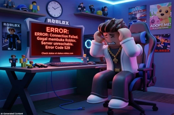 Roblox Tidak Bisa Dibuka Karena Koneksi Lemah